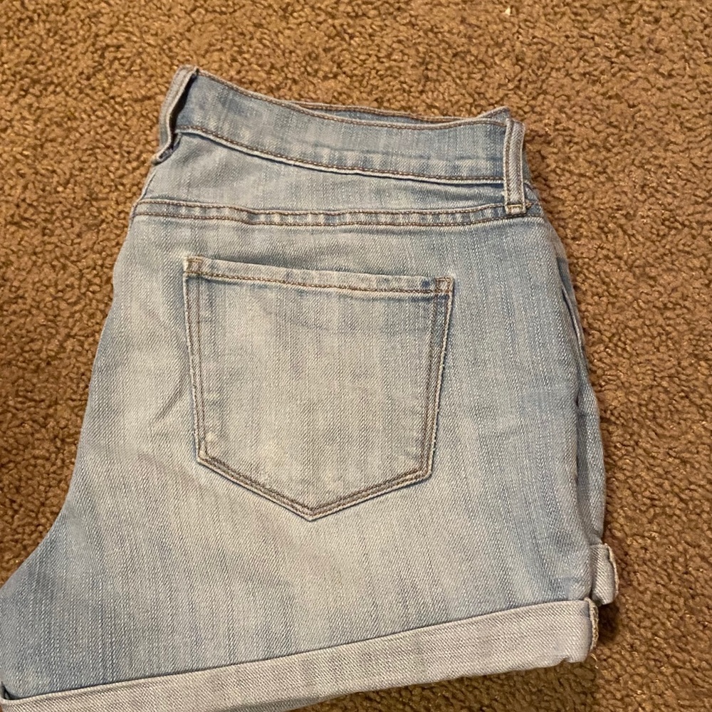 Light blue Jean shorts